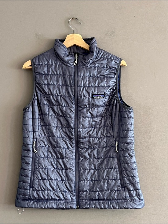 Patagonia Jackets & Blazers - Patagonia Women’s Nano Puff Full Zip Vest Size Large Purple Primaloft STY84247